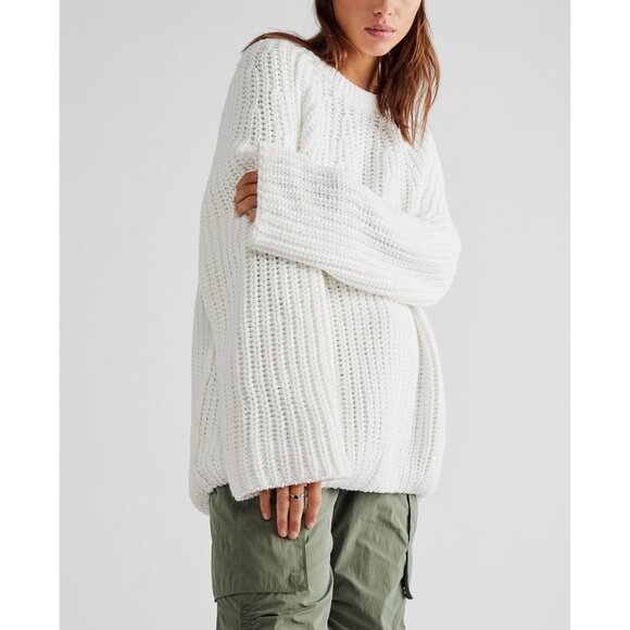 Free People Cream Sweater - Picture 2 of 7